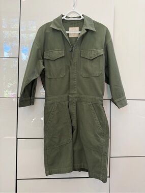 Citizens of Humanity khaki shorts jumpsuit size M